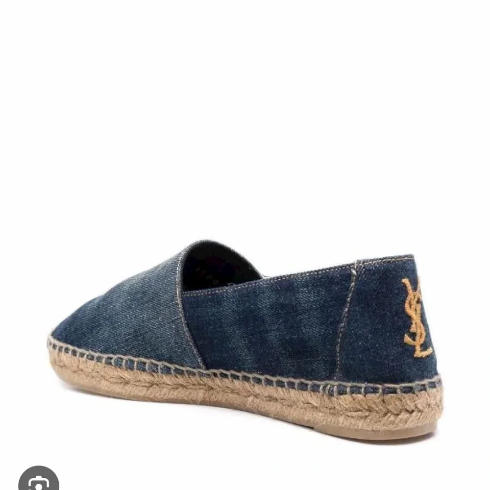 YSL Blue Jean Espadrilles